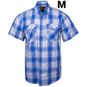 Dixxon Flannel PIERSIDE Short Sleeve Bamboo Shirt - Men's M